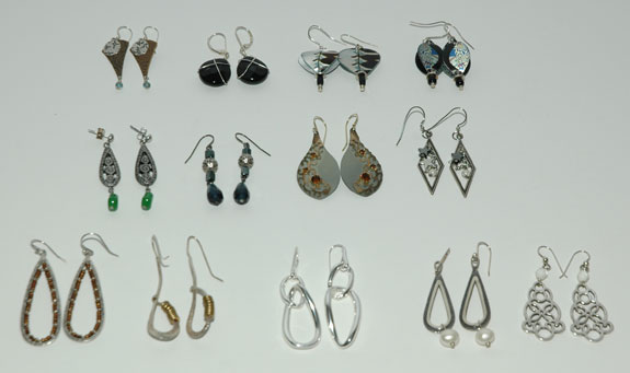 Earrings Worn - April 2013