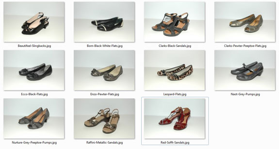 Shoes Worn - April 2013