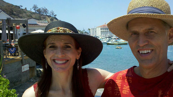 Debbie and Mike Roes in Avalon