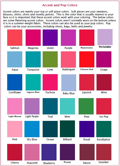 Pop Color Chart Virtual Styling Session with Bridgette Raes – Part Two – Recovering ...