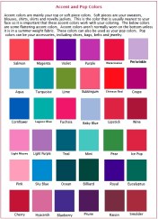 My Accent and Pop Colors