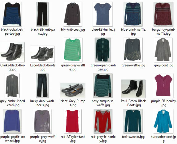 December 2014 - Items Worn