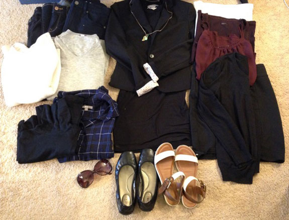 Chau Le's traveling wardrobe