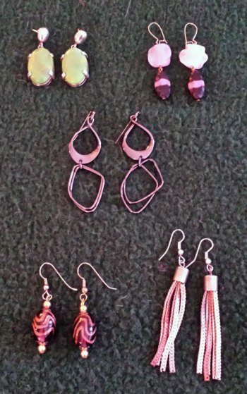 January 2015 - purged earrings