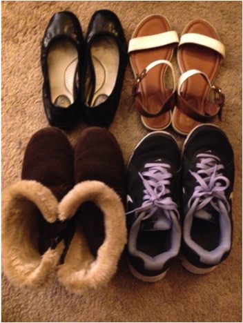 Chau Le's Project 333 capsule shoes