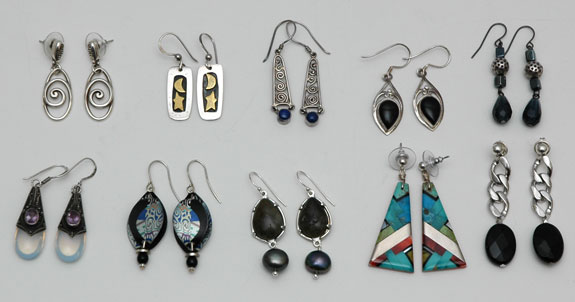 Earrings worn - January 2015