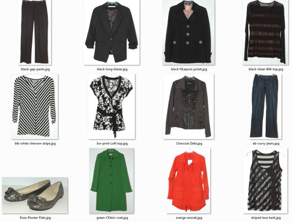 April 15 - Unworn Cool Weather Items