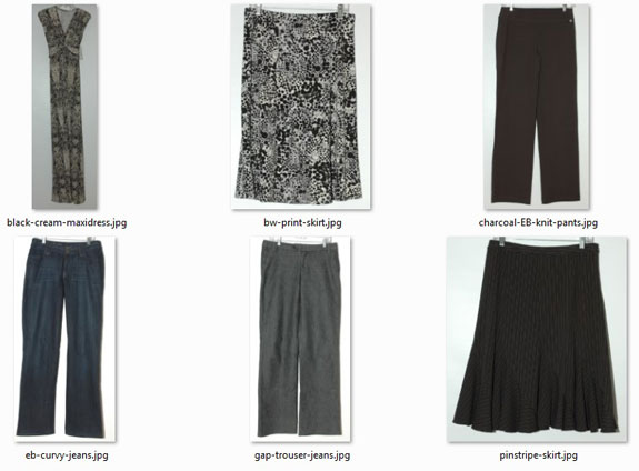 Pants, Skirts, and Dress Purged - May 2015