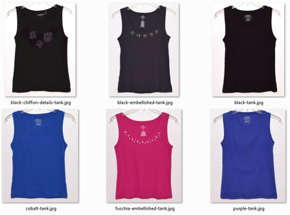 August and September 2015 - new tops