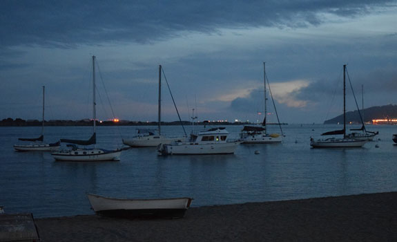 Shelter Island at twilight