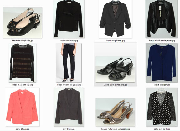 Items Not Yet Worn - November 2015