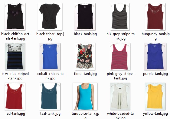Summer Wardrobe - Tops