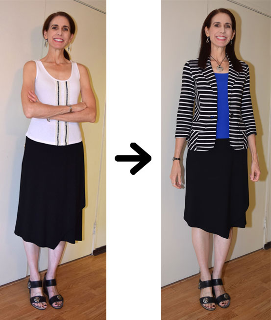 Shortening Eileen Fisher Skirt