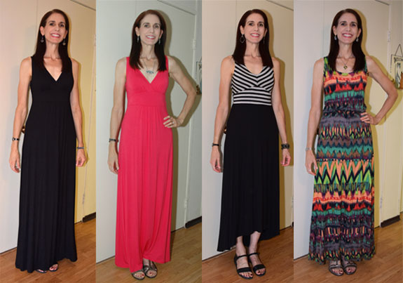 Shortening Maxi-Dress Straps