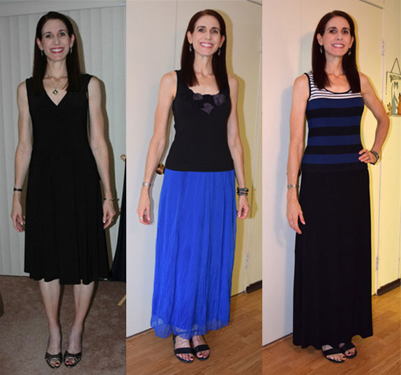 Narrowing Skirts and Dresses