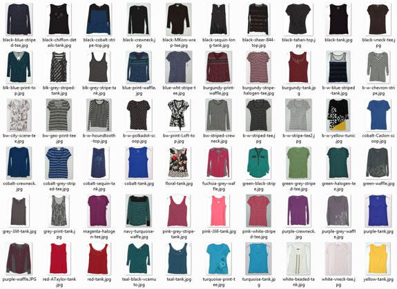 tops worn - 2015