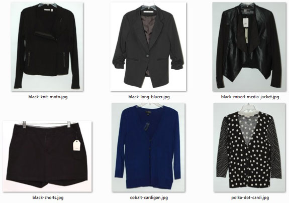 unworn clothes - 2015