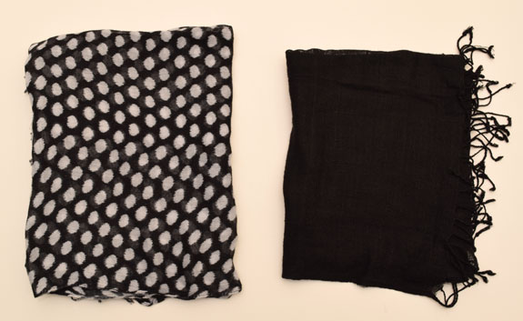 January 2016 - scarves worn