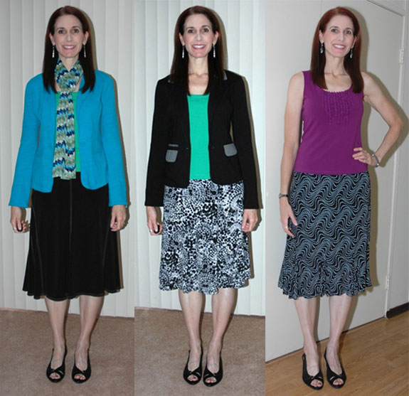 black slingback outfits