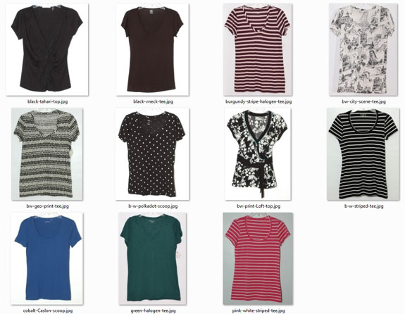 favorite short-sleeved tops