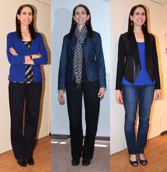 Pants with shorter toppers