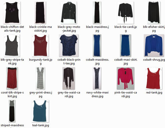 Summer 2016 Project 333 Clothing