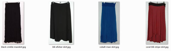 Summer 2016 Project 333 Skirts