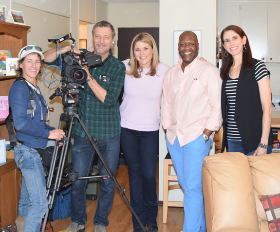 Today Show - NBC crew