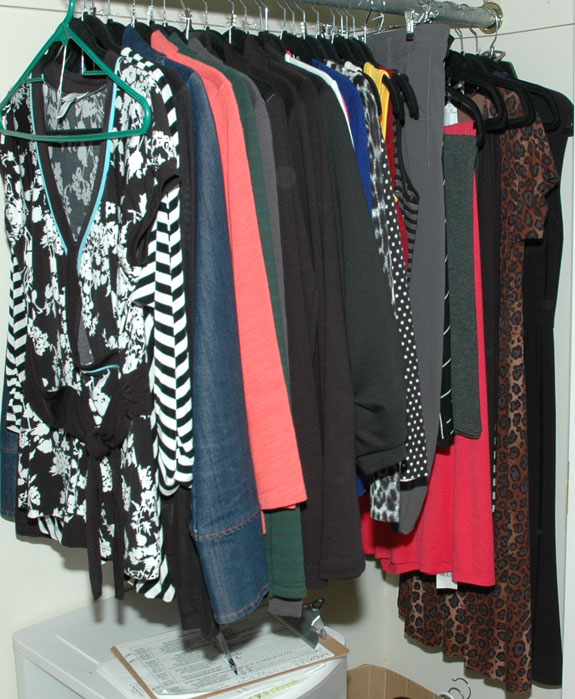 Unworn Clothes as of May 2015